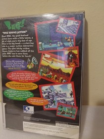 BUG! Sega Saturn. 1995. disc. long clear case. manual. used