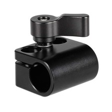 15mm Rod Clamp Extension Adapter Mount With 1/420 Screws DSLR Camera Rig