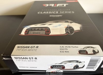 Sturmkind Drift Racer NISSAN GT-R TYP R35 WHITE Ungeöffnet