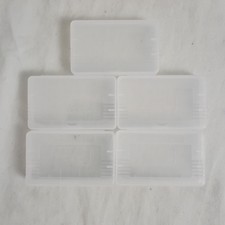 5x GBA Clear Plastic Cartridge Dust Cover Cases Nintendo Game Boy Advance 