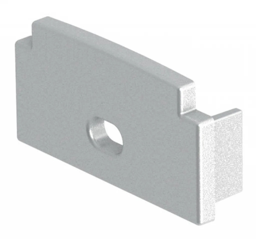 LED Tape End Cap With Cable Entry For 28.5mm x 14mm Plaster-In Profiles Integral
