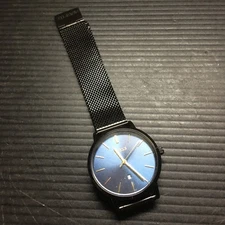 Men's Black Olevs No. 5869LB-H Quartz Watch w/ Date Dial 3ATM Water Resistant