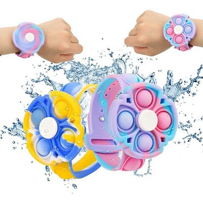 Spinning Pop Bubble Armband Fidget Spinner Spielzeug Uhr, Poppet