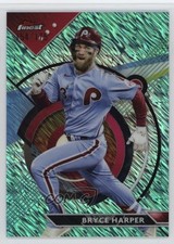 2023 Topps Finest Aqua Shimmer Refractor /175 Bryce Harper #78 ls5