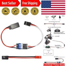 Wireless Plug-In RC Switch - On/Off Electronic Relay for Drones & LED Lights