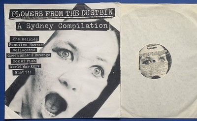 VARIOUS Flowers From The Dustbin ~ Rare Aussi 1983 Sydney Compilation Punk LP