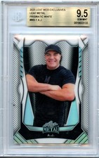 2025 Leaf Web Exclusives A.J. Metal Prismatic White /99 BGS 9.5 Big Boom Costco