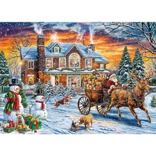 Christmas Home Puzzles for Adults 1000 Piece, Jigsa