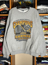 Vintage MLB Yankees 2000 Subway Series World Series Champs Sweatshirt