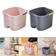 Foot Bath Tub for Household Dormitory with Massage Dots Home Pedicure Basin
