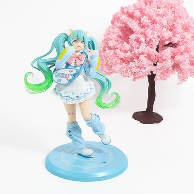 Figurine Hatsune Miku modèle de dessin animé jouet décoration enfants ornement cadeaux on