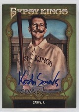 2012 Topps Gypsy Queen Gypsy Kings Kosta Sarov #GKA-10 Auto 7eo