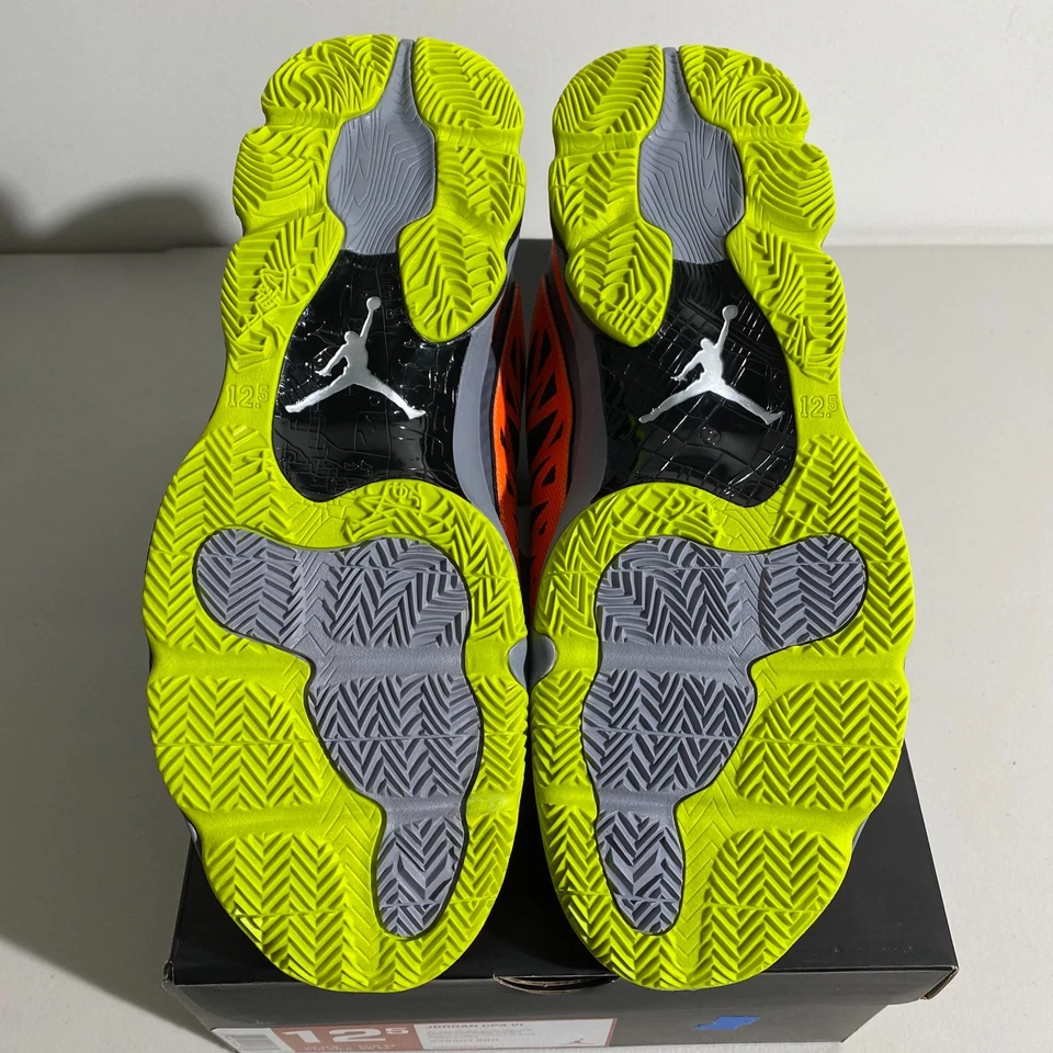 Talla 12.5 - Air Jordan CP3.VI Chris Paul Nitro Pack Hombres 535807-800 ¡Envío Rápido! Foto 2 de 4