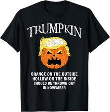 Halloween Anti Trumpkin Orange On The Outside...