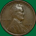 1933 Lincoln Wheat Cent Very Fine VF Coin #35010