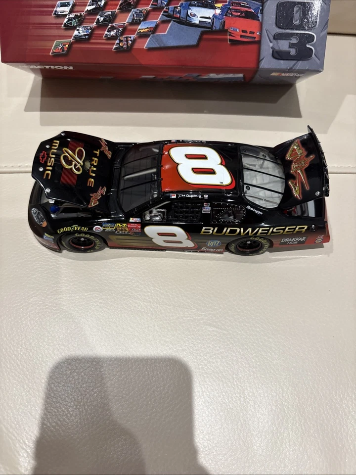 Dale Earnhardt Jr. #8 Budweiser/Staind 2003 Monte Carlo 1:24 Scale Die Cast NIB - Image 3 of 4