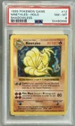 1999 Pokémon Base Set Shadowless - Ninetales 12/102 Holo - PSA 8 NM-MT