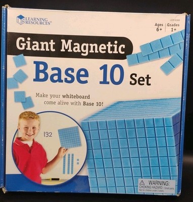 Learning Resources,  Giant Magnetic: Base Ten Set