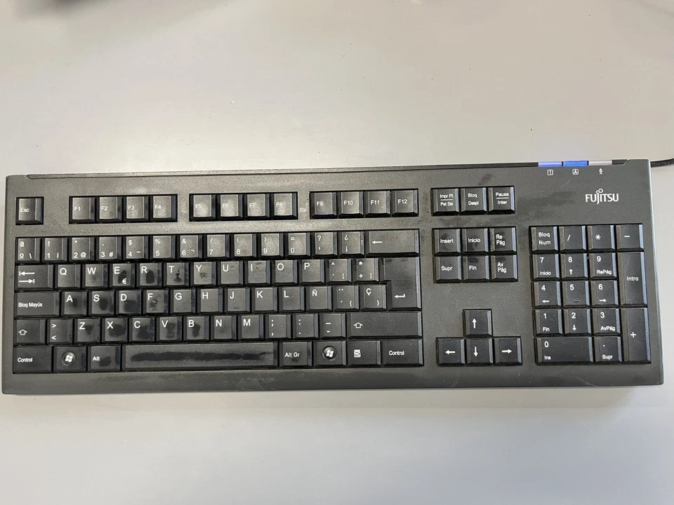 Teclado Fujitsu KB400 PS/2 Negro - Immagine 4 di 4
