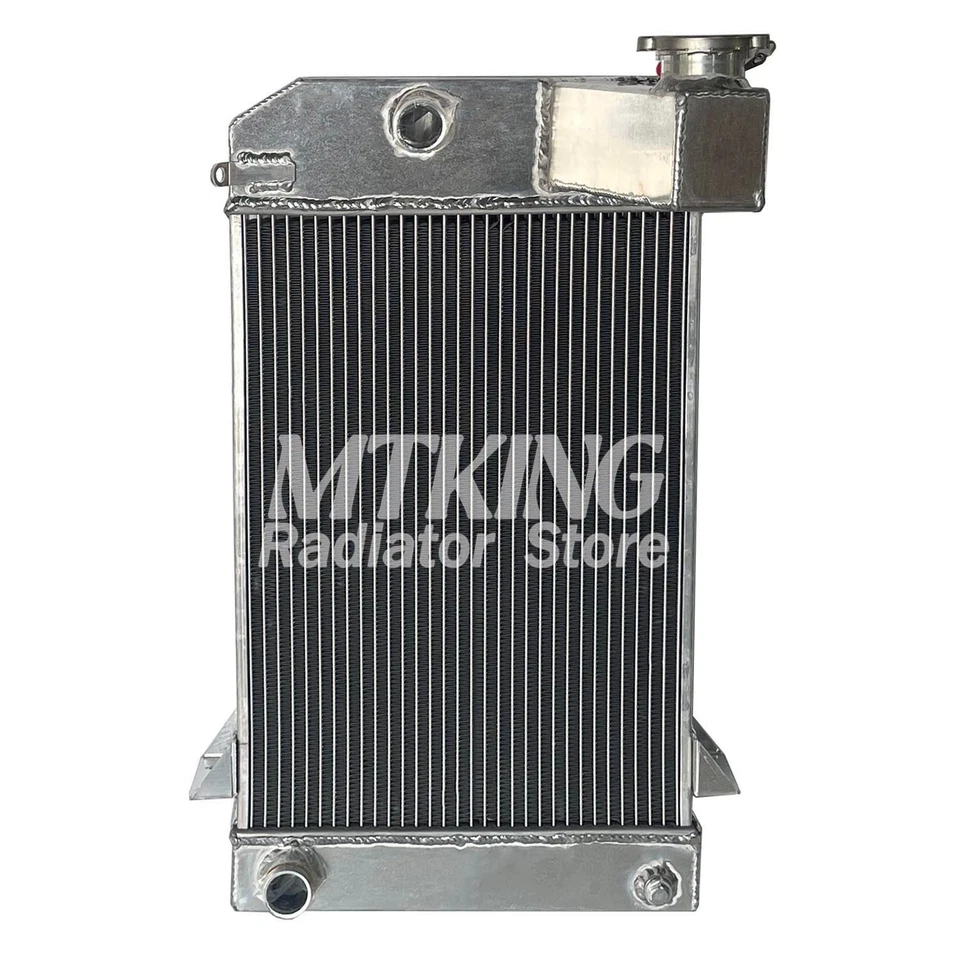 Aluminum Radiator for Triumph TR2 TR3 TR3A TR3B Base 2.0 2.1 l4 1953-1962 53 57 - Image 3 of 4
