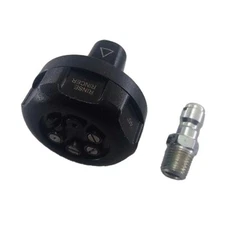 6 IN 1 MULTI TIPS PRESSURE WASHER NOZZLE 3000 PSI 0,15,25,40 SOAP & RINSE