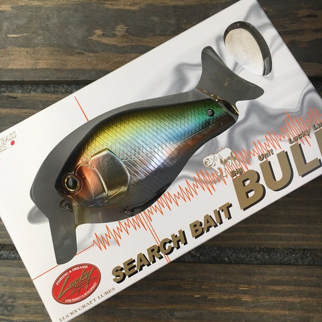 Lucky Craft Search Bait Bull Wakebait Topwater Crankbait Swimbait Ghost