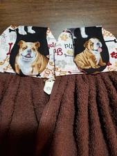 Set of 2 Handmade Hanging Kitchen Towels