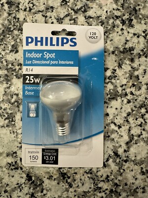 25 Watt Spot Philips Intermediate Base Mini Spot Light INTERMEDIATE BASE!