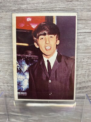 1964 Topps BEATLES DIARY #32A Dear Diary George