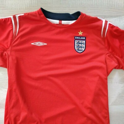 England Team Jersey Away football shirt 2004 - 2006 Umbro Trikot