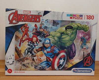 Puzzle 180 el. The Avengers Clementoni SZYBKA WYSYŁKA Z ANGLI. 