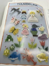1992-JAPAN-GLASS BEAD ARTISTRY Book--Dolls-ZODIAC-3-D MINIATURES-Story Book Figs