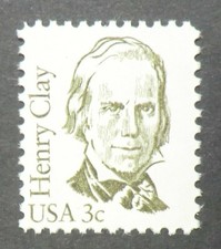1846 MNH 1983 3c Henry Clay Great American Great Compromiser Kentucky politician