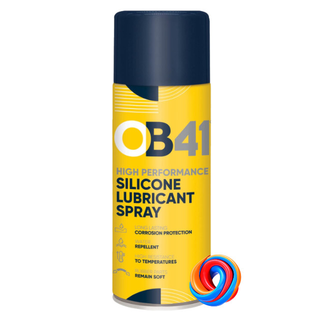 Siroflex OB41 Silicone Lubricant Spray: Reliable Waterproof Long-lasting 400ml