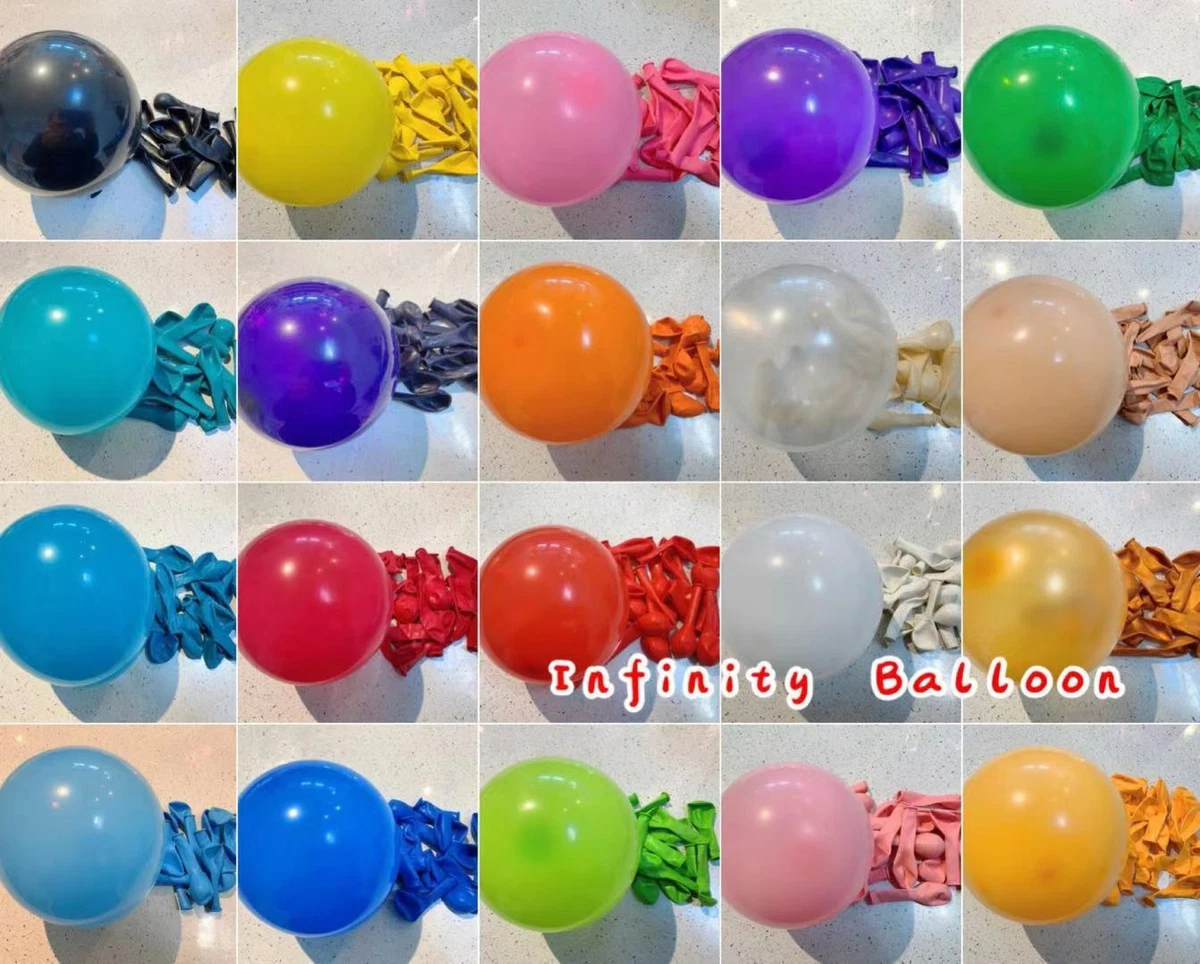 10pc 5inch 12cm Mini Latex balloon 50 Colours Party Decoration
