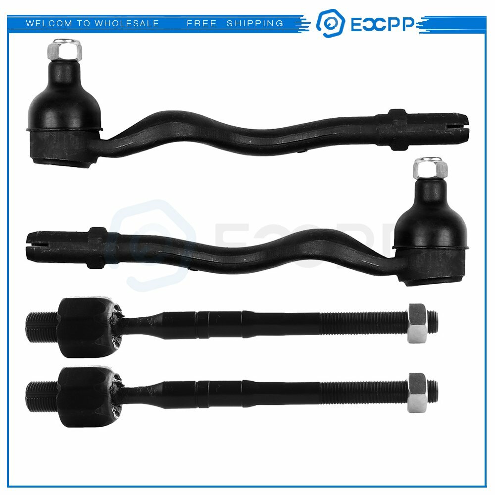 4Pcs Front Tie Rod End For 9908 BMW 320i 323Ci 325i 328Ci 328i 330Ci