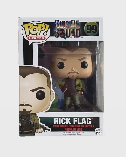 Funko POP! Heroes, Suicide Squad: Rick Flag - #99
