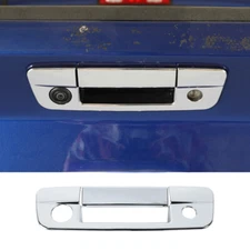 ABS Chrome Tailgate Rear Door Handle Decor Cover Trim For Dodge RAM 1500 2010-17