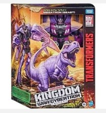 Transformers WFC KINGDOM MEGATRON T REX beast wars mega rare!!! 