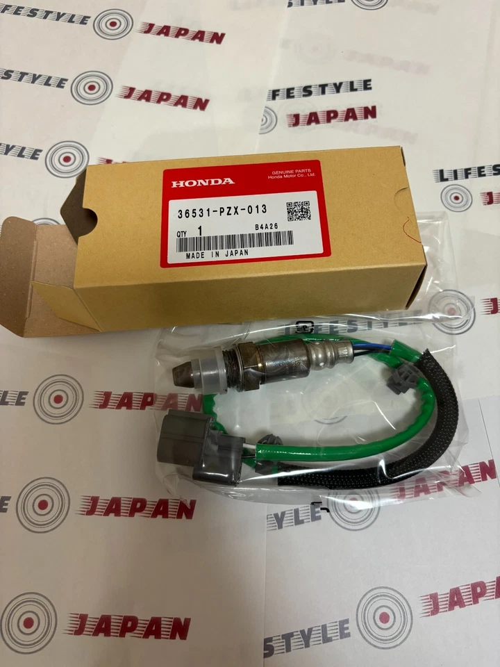 Sensor de oxigênio traseiro genuíno HONDA 36531-PZX-013 / substitua 36531-PXZ-003 / S2000 - Imagem 2 de 2