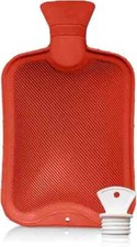 Large Hot Water Bottle - Natural Rubber Warmer - 500ml