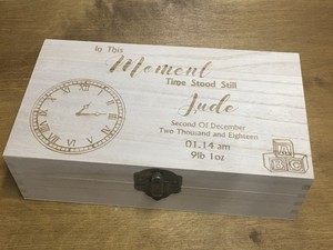 personalised christening box