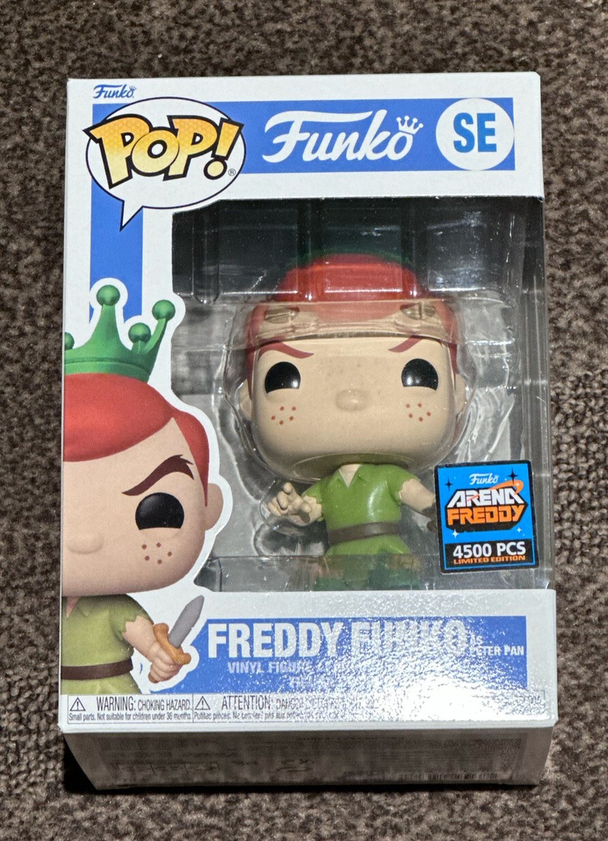 Freddy Funko Peter Pan Funko Pop Wondercon 2023 Exclusive UnOpened
