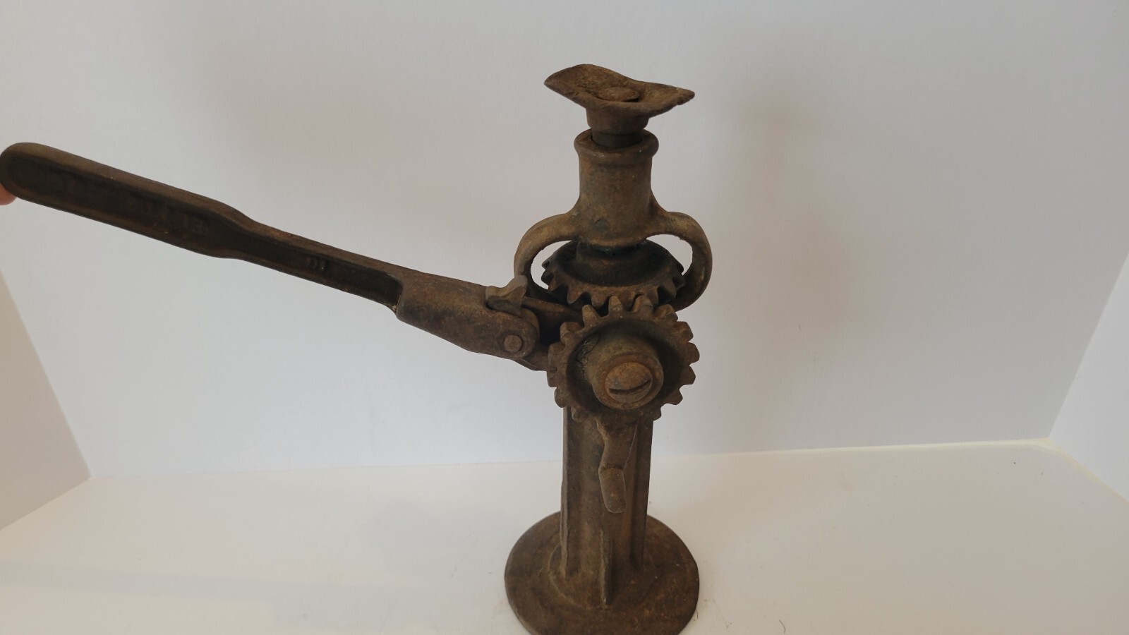 Antique Reliable No. 1 Model T Car Jack Made By Elite MFG Co Ashland