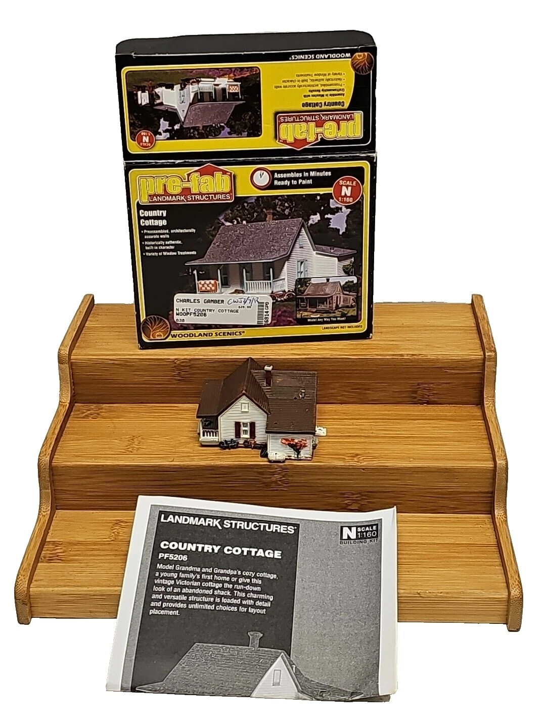 Modelo de poliestireno Woodland Scenics 12-16 años trenes