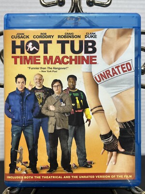 Hot Tub Time Machine Blu-ray Disc, With Theatrical Release On Same Disk