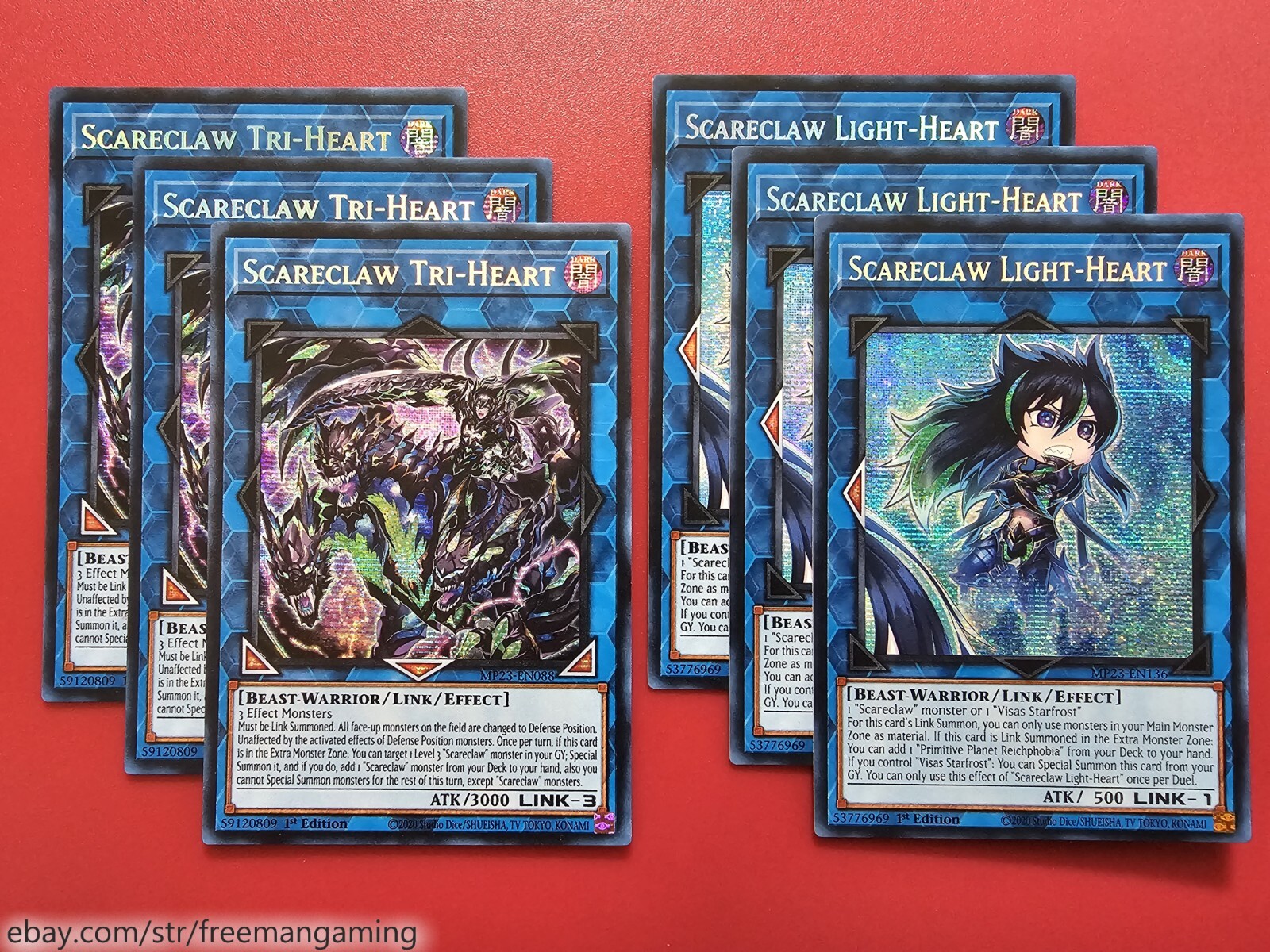 Yu-Gi-Oh! Scareclaw Light-Heart – Karte POTE-EN050, Ultra Rare, 1. Auflage