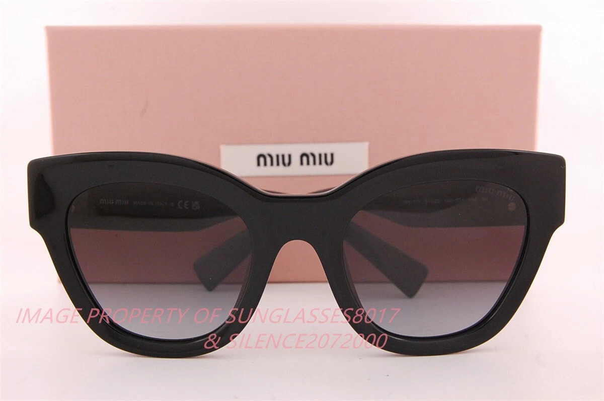 Miu Miu MU 01YS Sunglasses 1AB5D1 Black