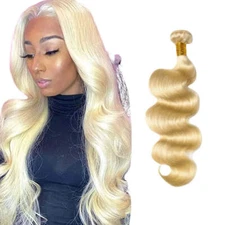 SUPREME Celebrity-Grade 100% Unprocessed Human Hair Bundle - Body Wave - 613