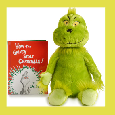KOHLS CARES Dr Seuss How the GRINCH Stole Christmas Plush & Book Set NWT ~Kohl's
